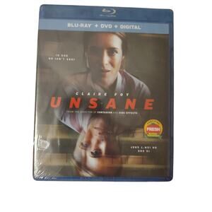 Claire Foy‎ Unsane Blu-ray DVD Combo
